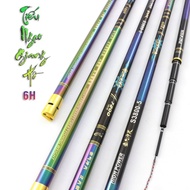 Genuine ZTYL 6H Small Rice Hand Fishing Rod Hunting Counterweight Comes with a cloth bag, float shaf