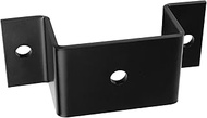 4 PCS Trailer Stake Pocket Brackets, Fit 2x4 Lumber Uprights or Steel Stake Posts, Steel Thickness 4