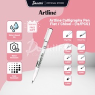 Desklife Artline Calligraphy Pen Flat Chisel 1.0 2.0 3.0 4.0 mm - (PCS) [SpendRM70forFreeGift] Jawi 