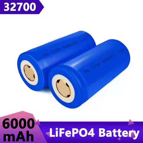 PURFIELD 32700 cells lifepo4 6000mah 3.2V rechargeable battery with flat top LiFePO4 for flashlight 