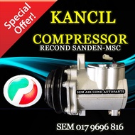 PERODUA KANCIL SANDEN TO MSC RECOND COMPRESSOR (CAR AIRCOND SYSTEM)