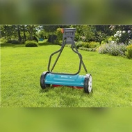 GARDENA รถเข็นตัดหญ้า รุ่น 400 พร้อมกล่องเก็บหญ้า รถเข็นตัดหญ้า เครื่องตัดหญ้า ไม่ต้องใช้น้ำมัน ตัดห