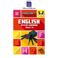 Minecraft English Ages 7-8: Official Workbook (Minecraft Education) Paperback by Collins KS2 Origina