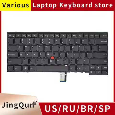 US Russian Laptop Keyboard For Lenovo IBM ThinkPad L440 L450 L460 L470 T440 T440P T440/T450S E440 E4