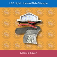 LED Light Licence Plate Triangle