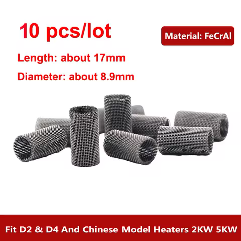 Kindgreat 10pcs 2KW 5KW Diesel Air Heater Burner Strainers 252069100102 Eberspacher Airtronic D2 D4 