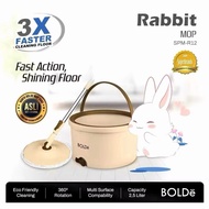 BOLDe Rabbit 2.5L Microfiber Floor Mop with 360 Degree Rotation