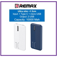 Super Slim Fast Charging Remax 10,000 Mah Power Bank Powerbank