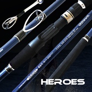 50LB memancing air masin Rod perlahan-Jigging Rod/Fast-Jigging Rod memancing bot kuat Trolling Rod S