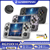 ◐ Anbernic RG35XX H Handheld Game Console 3.5'' IPS Screen H700 Linux 64-bit Retro Gaming Player WIF
