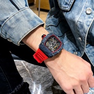 Dfdf Stanson Men's Watch Influencer Concept Black Technology Miller Watch Male Richard Skeleton Men'