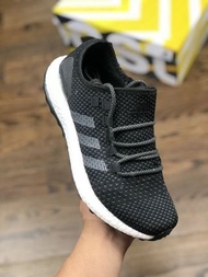 阿迪達斯Adidas Pure BOOST爆米花緩震透氣運動跑步鞋 貨號：CM8238