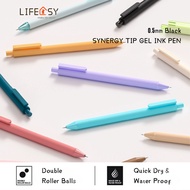 CHOPIN I6 Synergy Tip Gel Ink Pen 0.5mm Synergy Tip Black Pen 4 Pcs Per Pack