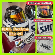 Helmet Shoei J force 2 Jack (Full Custom like Ori) FREE visor color
