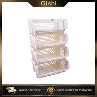 Twins Dolphin 4 Tiers Plastic Storage Racks