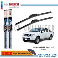 Bosch AEROTWIN Wiper Blade Set for Nissan NAVARA 2005 - 2015 (24 /19 )