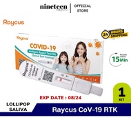 RAYCUS Lollipop Saliva Antigen RTK - Covid-19 Home Self Test Kit