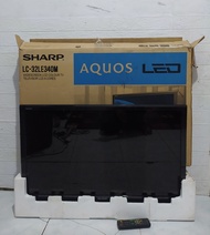 LED tv Sharp 32 in(analog) bekas normal bonus STB digital baru