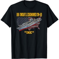 Aircraft Carrier Uss Dwight D. Eisenhower Cvn-69 Veteran Day T Shirt
