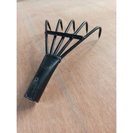 5 teeth sharp trash claw without handle/ Garden claw/ Garden tool/ Garbage cleaner Farmer's tools