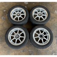 5zigen JDM Wheel 15” 4H 100 Pcd 6.5JJ ET43 Made in Japan 🎌🇯🇵