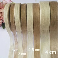 [1 YARD/ 91 CM] - 1.5 CM JUTE RIBBON PRICE PER YARD