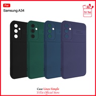YITAI - YC33 Case Lines Simple Samsung A34 A50 A50S A30S A51 A52