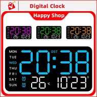 digital clock alarm clock digital / digital wall clock / Bedroom LED Clock / led clock digital