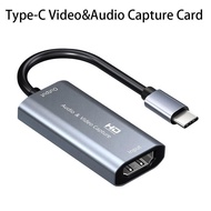 HDMI to Type-C 4K 60Hz 1080P Video Game Collection Card, USB-C to HDMI Collection Card Suitable for 