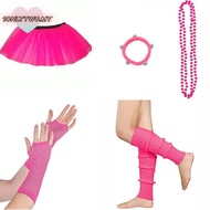 1ONLYTWO Neon 80s Tutu Skirt Leg Warmer Prom party Hen Party