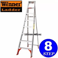 Winner 8 Steps Aluminium Single Sided Step Ladder House Domestic Tangga Lipat
