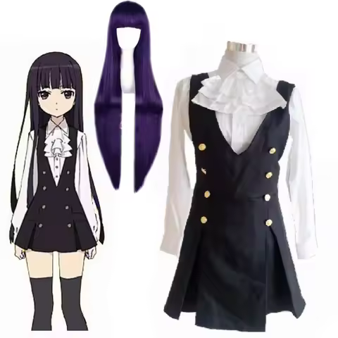New Shirakiin Riricho Anime Inu x Boku SS Cosplay Cartoon Halloween Cos Woman Man Cosplay Costume Sh