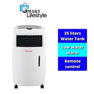 Honeywell CL25AE Evaporative Air Cooler, Fan &amp; Humidifier With Ice Compartment - White