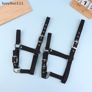 [luoyihui111] Adjustable Nylon Webbing Equestrian Western Horse Halter Horse Riding Wear ck XS S M L