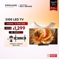 [New Launch] Dreame S100 QD Mini-LED 4K TV - 65 Inch | Dreame Master Sound System - Integrated Sound