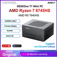 SZBOX AMD Ryzen 7 8745HS R5 7640HS Mini PC DDR5 5600Mhz Pcie4.0 Nvme SSD Dual 2.5G Windows11 Oculink