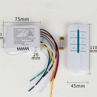 Remote Saklar On Off Saklar Remote 4 Chanel Saklar Wireless 220v Universal Remot Saklar Lampu