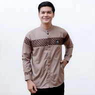 Koko Shirt For Adult Men Long Sleeve Qynang Qynang Motif The Latest Batik Combination