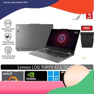 Lenovo LOQ J5ID Laptop Gaming [R7 7435HS/12GB/512GB SSD/RTX4050 6GB/15.6" FHD/Win 11 Home]