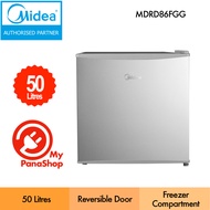 Midea Mini Bar Refrigerator Peti Sejuk Kecil (50L) MDRD86FGG