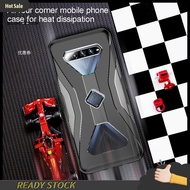 mw Ultra-thin Silicone Heat Dissipation Shockproof Mobile Phone Protective Case Cover for Xiaomi Black-Shark 4/4PRO