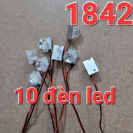 10 super bright 3v/1w led string lights