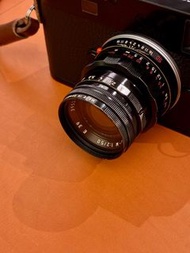 Leica E39 UV filter 39mm 原廠 black paint repaint 已做輕微露銅