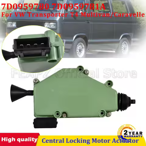 7D0959780 7D0959781A For VW Transporter EuroVan Caravelle T3 T4 Multivan 1Pc Door Locking Motor Actu