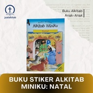 My Mini Bible Sticker Book: Christmas - Bible Book for Kids