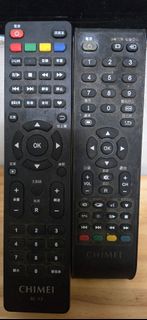 兩支合售 原廠 奇美 CHIMEI 液晶電視遙控器 RC 13 電視遙控器 遙控器 RC T01