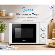 MIDEA MICROWAVE OVEN(20L) MM720CGE-WH(MICROWAVE MURAH)