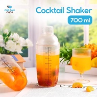 Cocktail Shaker Mixer Bartender Cobbler Cup Style