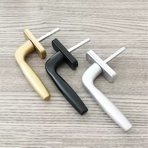 Square Shaft Handle Aluminum Casement Window 7*7mm Square Handle Home Improvement Lock Box Supportin