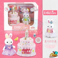 บ้านตุ๊กตา Yasini Series Bay Dreamy เฟอร์นิเจอร์สำหรับบ้านตุ๊กตากระต่าย ของเล่นเด็ก